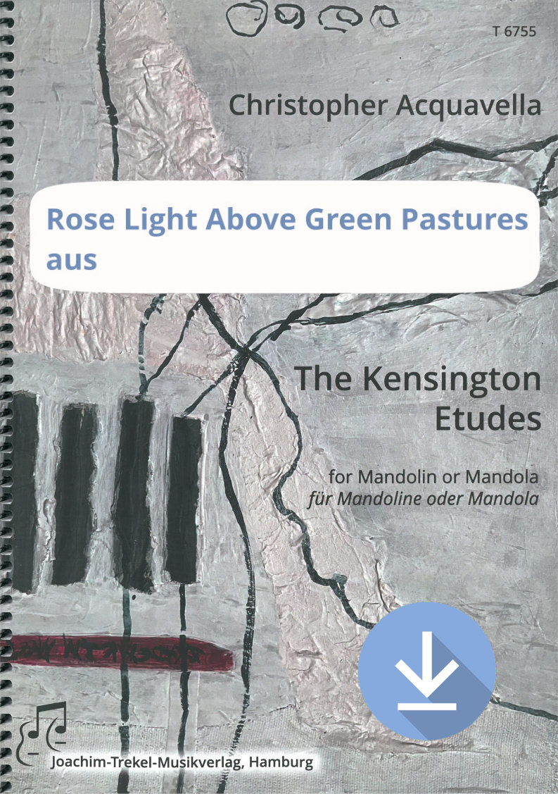 Rose Light Above Green Pastures