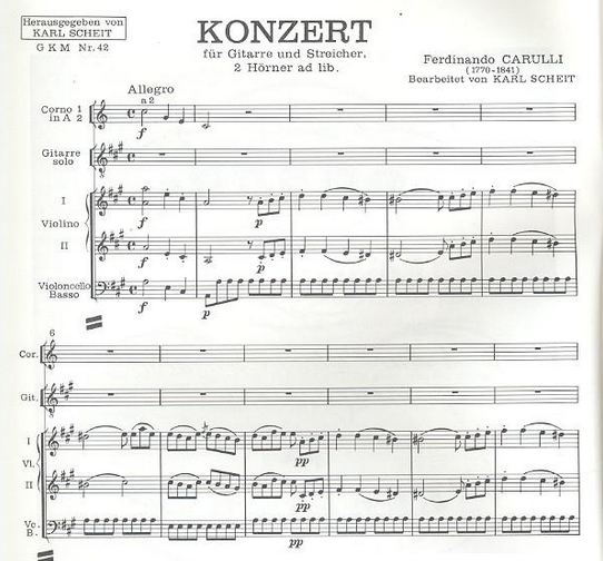 Konzert A-Dur