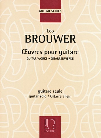 Oeuvres pour guitare